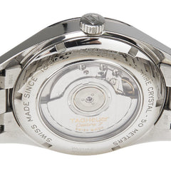 タグホイヤー カレラ ツインタイム 腕時計 WV2115.BA0787 自動巻き ブラック文字盤 ステンレススチール メンズ TAG HEUER 【中古】