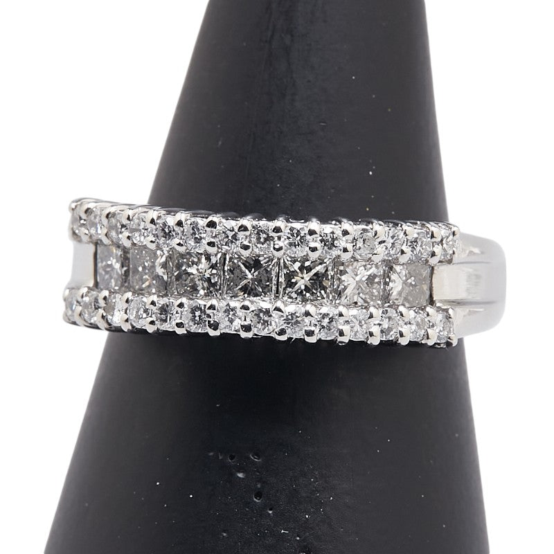 Pt900 プラチナ ダイヤ1.00ct リング 指輪 レディース 11号 【中古】