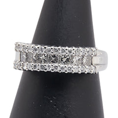 Pt900 プラチナ ダイヤ1.00ct リング 指輪 レディース 11号 【中古】