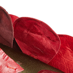 ヴァレンティノ 花 フラワー モチーフ ミニショルダーバッグ レッド レザー レディース VALENTINO 【中古】