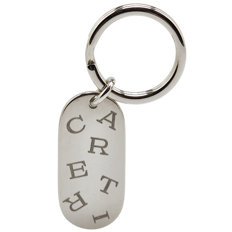 カルティエ ロゴ モチーフ キーホルダー シルバー メタル レディース CARTIER 【中古】