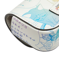 ジミーチュウ × セーラームーン ルナ アルテミス ダイアナ AirPodsケース ホワイト マルチカラー レザー レディース JIMMY CHOO 【中古】