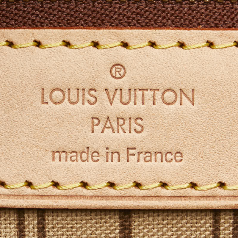 ルイ ヴィトン モノグラム ネヴァーフルGM トートバッグ ショルダーバッグ M40157 ブラウン PVC レザー レディース LOUIS VUITTON 【中古】
