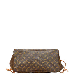 ルイ ヴィトン モノグラム ネヴァーフルGM トートバッグ ショルダーバッグ M40157 ブラウン PVC レザー レディース LOUIS VUITTON 【中古】