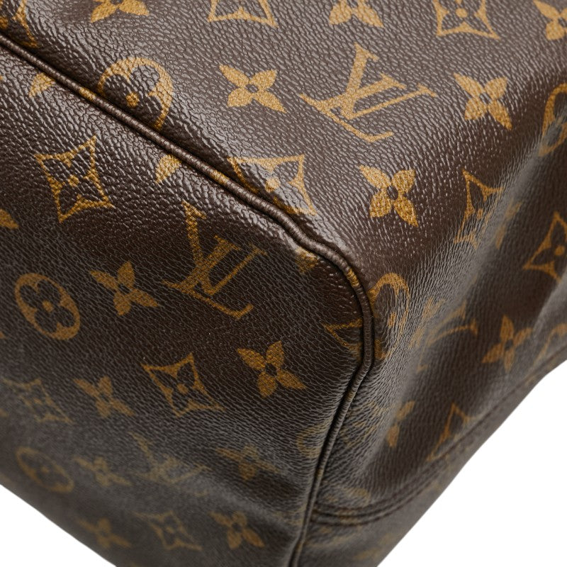 ルイ ヴィトン モノグラム ネヴァーフルGM トートバッグ ショルダーバッグ M40157 ブラウン PVC レザー レディース LOUIS VUITTON 【中古】