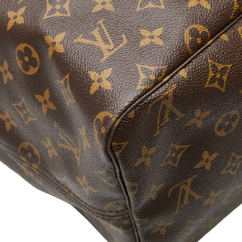 ルイ ヴィトン モノグラム ネヴァーフルGM トートバッグ ショルダーバッグ M40157 ブラウン PVC レザー レディース LOUIS VUITTON 【中古】