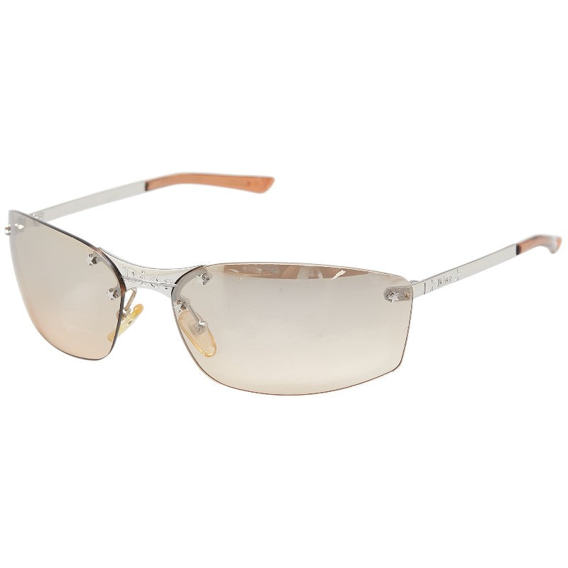 ディオール サングラス YB7KH シルバー ブラウン プラスチック メタル メンズ Dior 【中古】