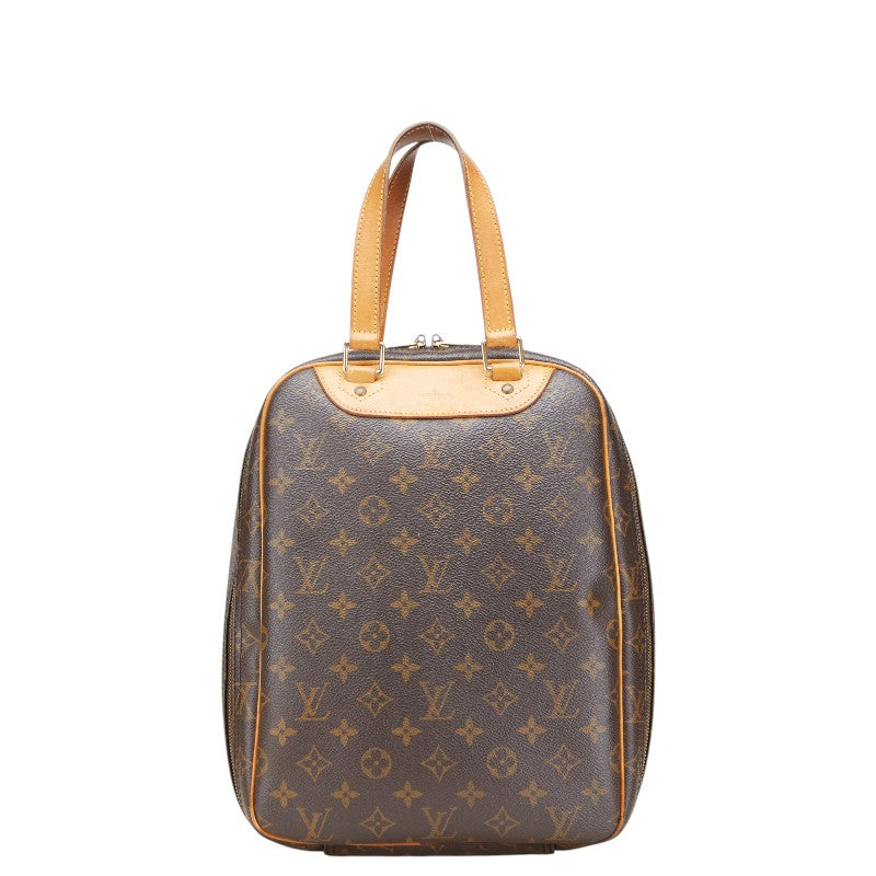 ルイ ヴィトン モノグラム エクスキュルシオン ハンドバッグ M41450 ブラウン PVC レザー レディース LOUIS VUITTON 【中古】