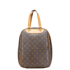 ルイ ヴィトン モノグラム エクスキュルシオン ハンドバッグ M41450 ブラウン PVC レザー レディース LOUIS VUITTON 【中古】