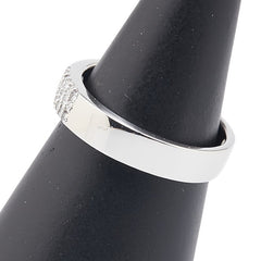 Pt900 プラチナ ダイヤ0.168ct リング 指輪 メンズ 19号 【中古】