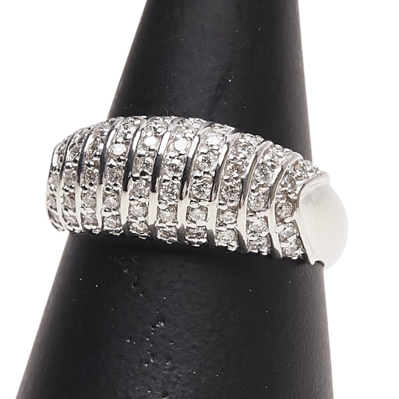 Pt900 プラチナ ダイヤ0.71ct リング 指輪 レディース 17号 【中古】