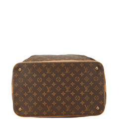 ルイ ヴィトン モノグラム クルーザーバッグ40 ボストンバッグ M41139 ブラウン PVC レザー レディース LOUIS VUITTON 【中古】