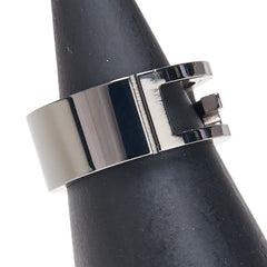 グッチ ブランデッド G リング 指輪 SV925 シルバー レディース GUCCI 【中古】