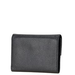 グッチ 三つ折り財布 346057 ブラック レザー メンズ GUCCI 【中古】