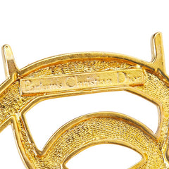 ディオール Diorロゴ ブローチ ゴールド メッキ レディース Dior 【中古】