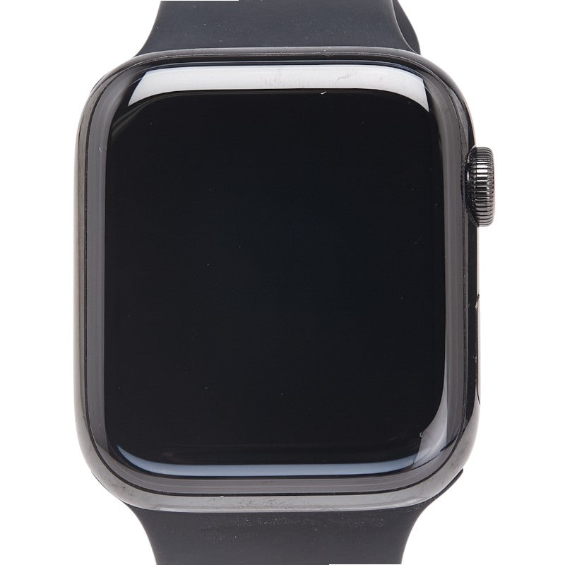 エルメス × アップルウォッチ シリーズ5 GPS 腕時計 WR-50M ステンレススチール スイフト ラバー レディース HERMES 【中古】