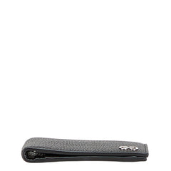 グッチ ロゴ 二つ折り財布 473922 ブラック レザー レディース GUCCI 【中古】