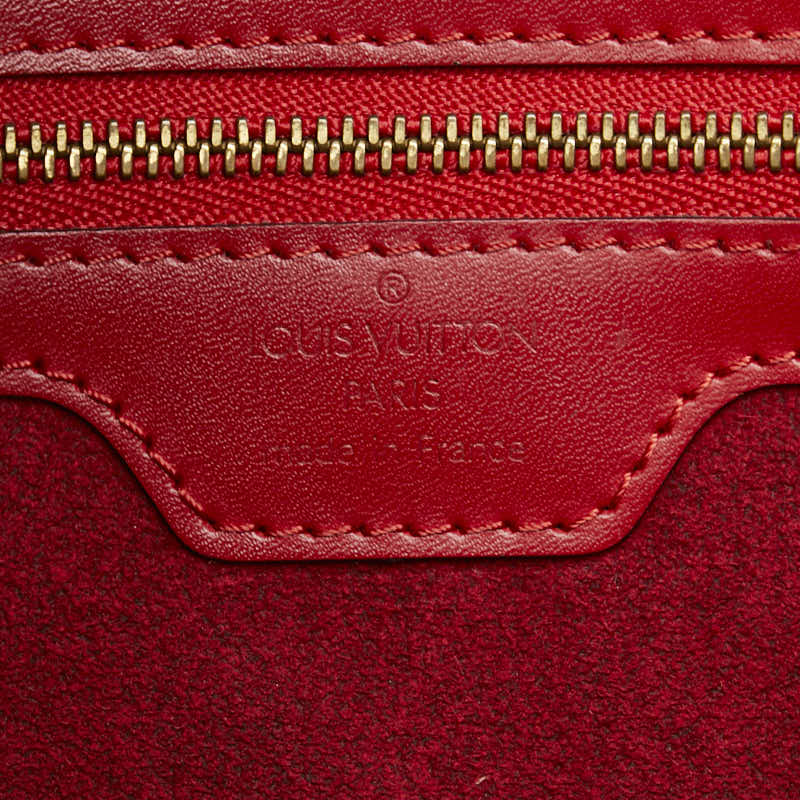 ルイ ヴィトン エピ リュサック トートバッグ ショルダーバッグ M52287 カスティリアンレッド レザー レディース LOUIS VUITTON 【中古】