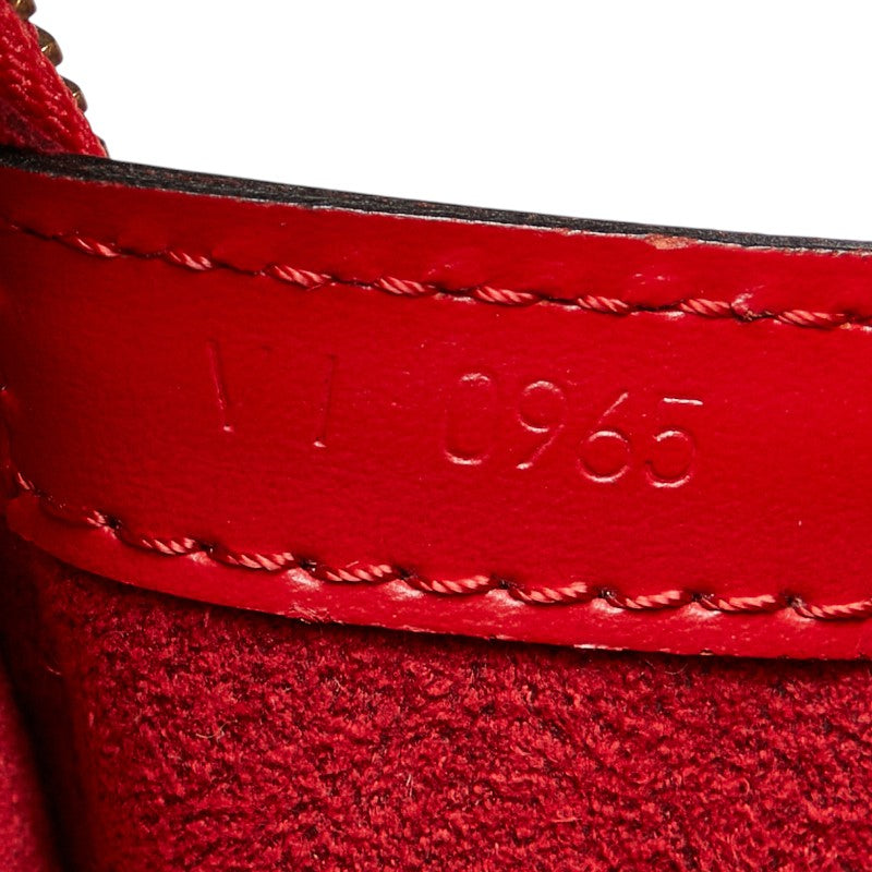 ルイ ヴィトン エピ リュサック トートバッグ ショルダーバッグ M52287 カスティリアンレッド レザー レディース LOUIS VUITTON 【中古】