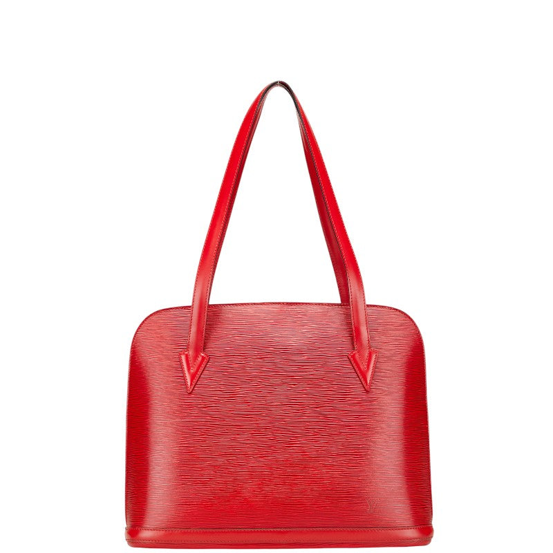 ルイ ヴィトン エピ リュサック トートバッグ ショルダーバッグ M52287 カスティリアンレッド レザー レディース LOUIS VUITTON 【中古】