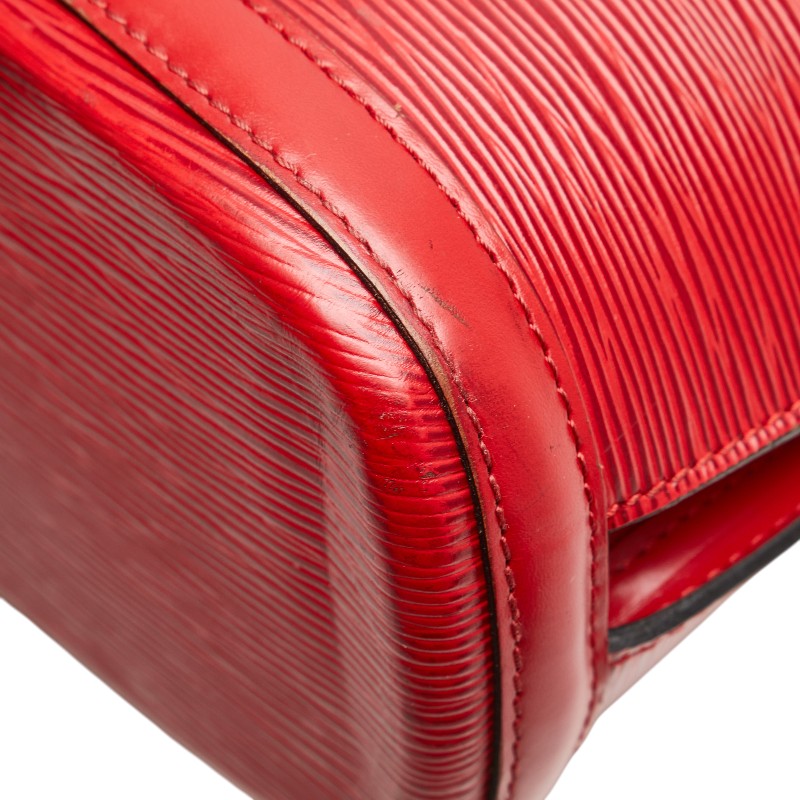 ルイ ヴィトン エピ リュサック トートバッグ ショルダーバッグ M52287 カスティリアンレッド レザー レディース LOUIS VUITTON 【中古】