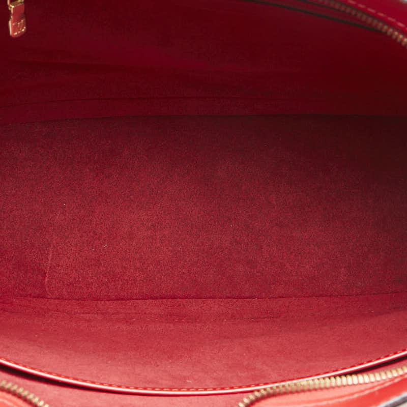 ルイ ヴィトン エピ リュサック トートバッグ ショルダーバッグ M52287 カスティリアンレッド レザー レディース LOUIS VUITTON 【中古】