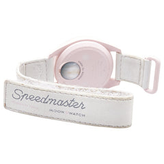 オメガ ×スウォッチ ムーンスウォッチ MISSION TO VENUS 腕時計 SO33P100 クオーツ ホワイト文字盤 セラミック ナイロン レディース OMEGA 【中古】