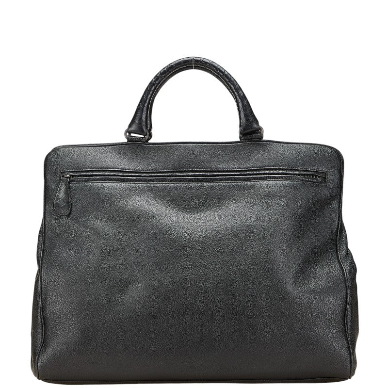 ボッテガヴェネタ ビジネスバッグ ブラック レザー メンズ BOTTEGAVENETA 【中古】