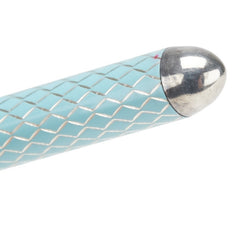 ティファニー ダイヤモンド パースペン ボールペン ブルー SV925 シルバー レディース TIFFANY&Co. 【中古】