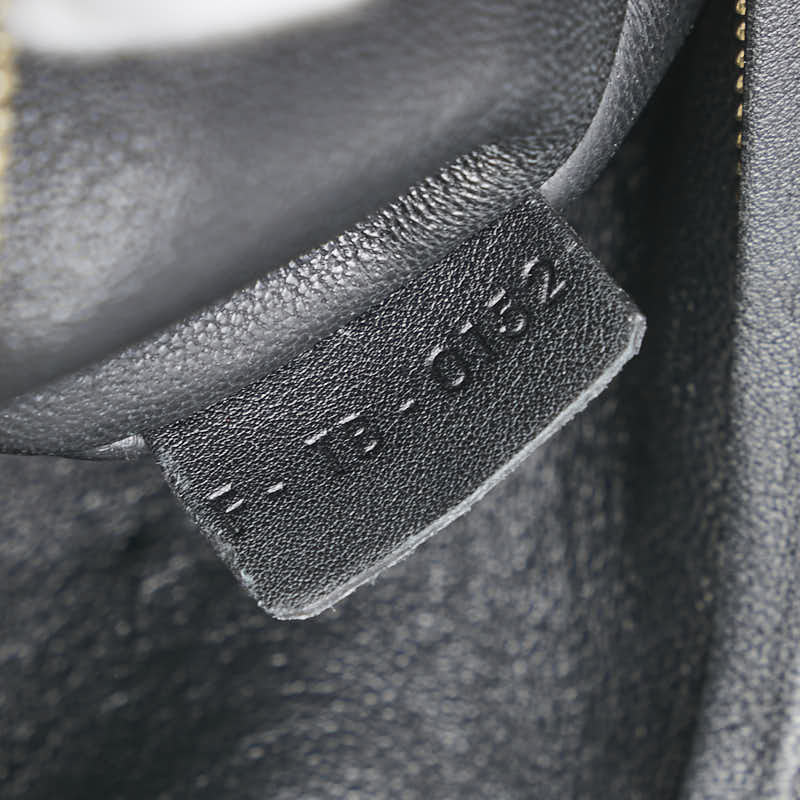 セリーヌ トラペーズ クロコ型押 ハンドバッグ ショルダーバッグ 2WAY ブラック レザー レディース CELINE 【中古】