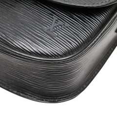 ルイ ヴィトン エピ ミニサンクルー 斜め掛け ショルダーバッグ M52212 ブラック レザー レディース LOUIS VUITTON 【中古】