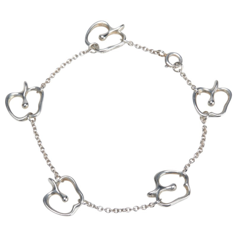 ティファニー アップル りんご モチーフ ブレスレット SV925 シルバー レディース TIFFANY&Co. 【中古】
