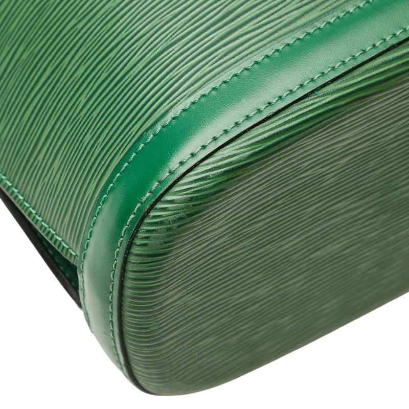 ルイ ヴィトン エピ リュサック ショルダーバッグ トートバッグ M52284 ボルネオグリーン レザー レディース LOUIS VUITTON 【中古】