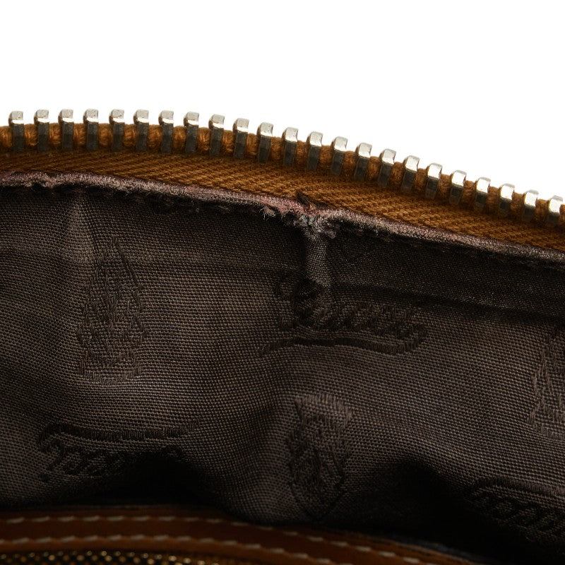 グッチ グッチシマ トートバッグ ワンショルダーバッグ 2WAY 247279 ブラウン レザー レディース GUCCI 【中古】
