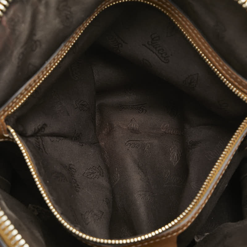グッチ グッチシマ トートバッグ ワンショルダーバッグ 2WAY 247279 ブラウン レザー レディース GUCCI 【中古】