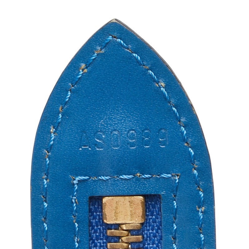 ルイ ヴィトン エピ サンジャック ショッピング トートバッグ ハンドバッグ M52335 トレドブルー レザー レディース LOUIS VUITTON 【中古】