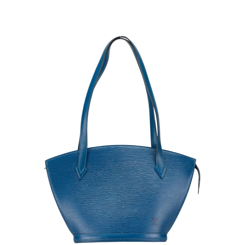ルイ ヴィトン エピ サンジャック ショッピング トートバッグ ハンドバッグ M52335 トレドブルー レザー レディース LOUIS VUITTON 【中古】