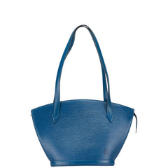 ルイ ヴィトン エピ サンジャック ショッピング トートバッグ ハンドバッグ M52335 トレドブルー レザー レディース LOUIS VUITTON 【中古】