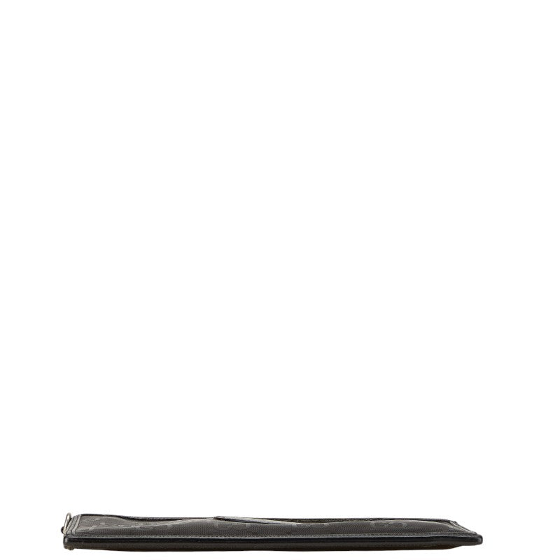 グッチ オフザグリッド クラッチバッグ 625598 ブラック ナイロン レザー レディース GUCCI 【中古】