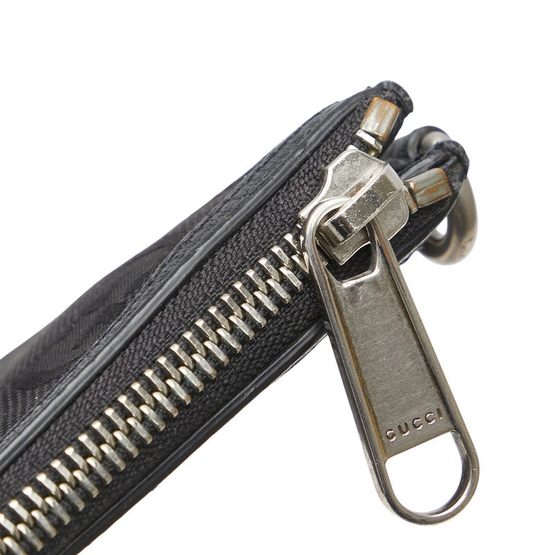グッチ オフザグリッド クラッチバッグ 625598 ブラック ナイロン レザー レディース GUCCI 【中古】