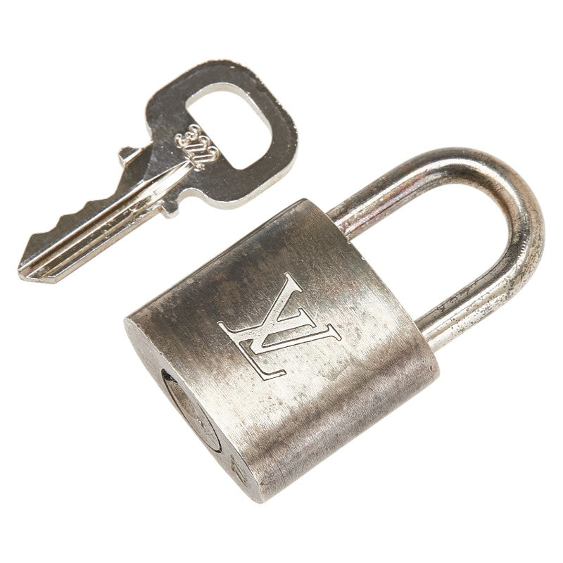 ルイ ヴィトン カデナ 南京錠 キー セット シルバー メタル レディース LOUIS VUITTON 【中古】