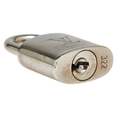 ルイ ヴィトン カデナ 南京錠 キー セット シルバー メタル レディース LOUIS VUITTON 【中古】