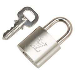 ルイ ヴィトン カデナ 南京錠 キー セット シルバー メタル レディース LOUIS VUITTON 【中古】