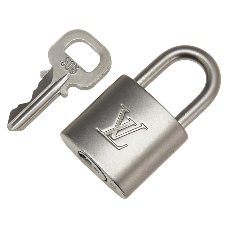 ルイ ヴィトン カデナ 南京錠 キー セット シルバー メタル レディース LOUIS VUITTON 【中古】