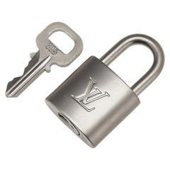 ルイ ヴィトン カデナ 南京錠 キー セット シルバー メタル レディース LOUIS VUITTON 【中古】