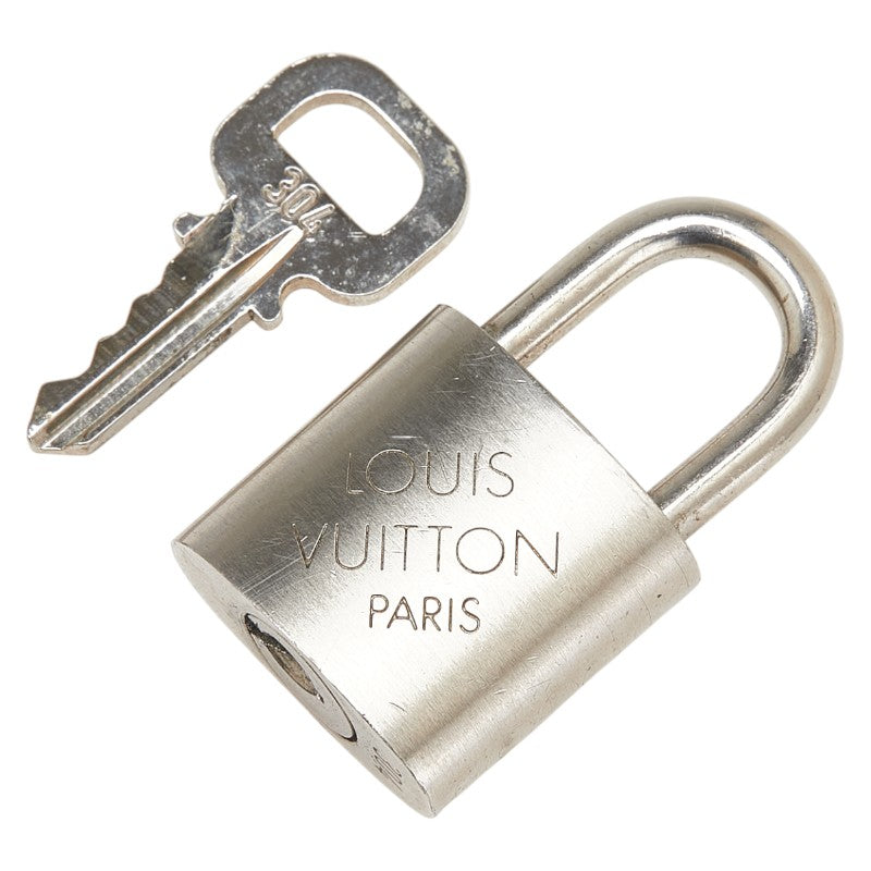 ルイ ヴィトン カデナ 南京錠 キー セット シルバー メタル レディース LOUIS VUITTON 【中古】