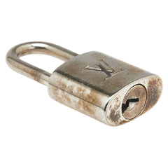 ルイ ヴィトン カデナ 南京錠 キー セット シルバー メタル レディース LOUIS VUITTON 【中古】