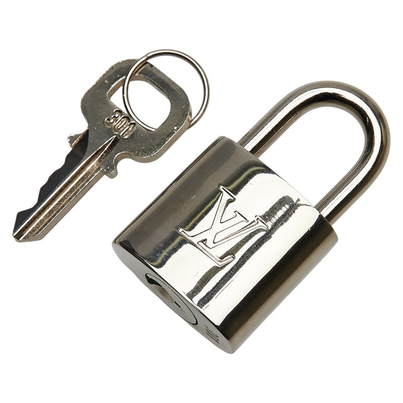 ルイ ヴィトン カデナ 南京錠 キー セット シルバー メタル レディース LOUIS VUITTON 【中古】