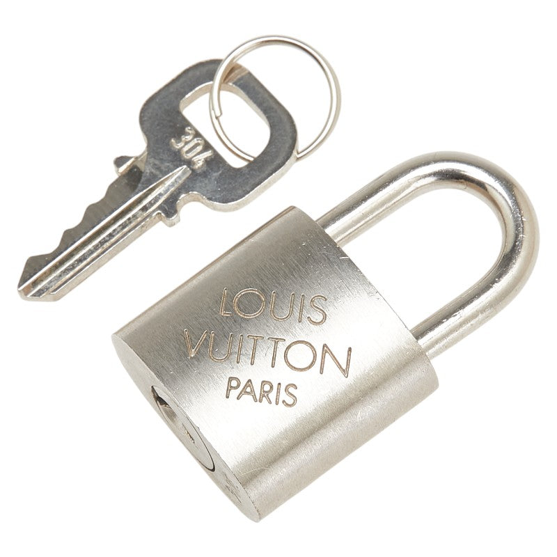 ルイ ヴィトン カデナ 南京錠 キー セット シルバー メタル レディース LOUIS VUITTON 【中古】