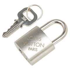 ルイ ヴィトン カデナ 南京錠 キー セット シルバー メタル レディース LOUIS VUITTON 【中古】